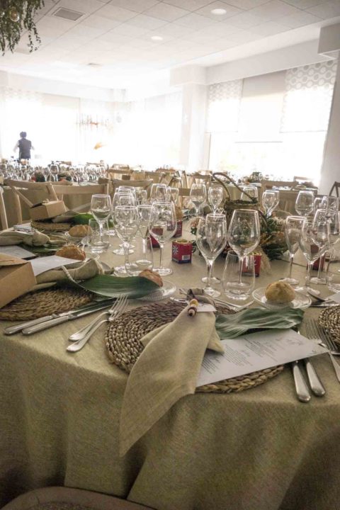 mesas boda celebraciones bodas eventos Porton Condesa